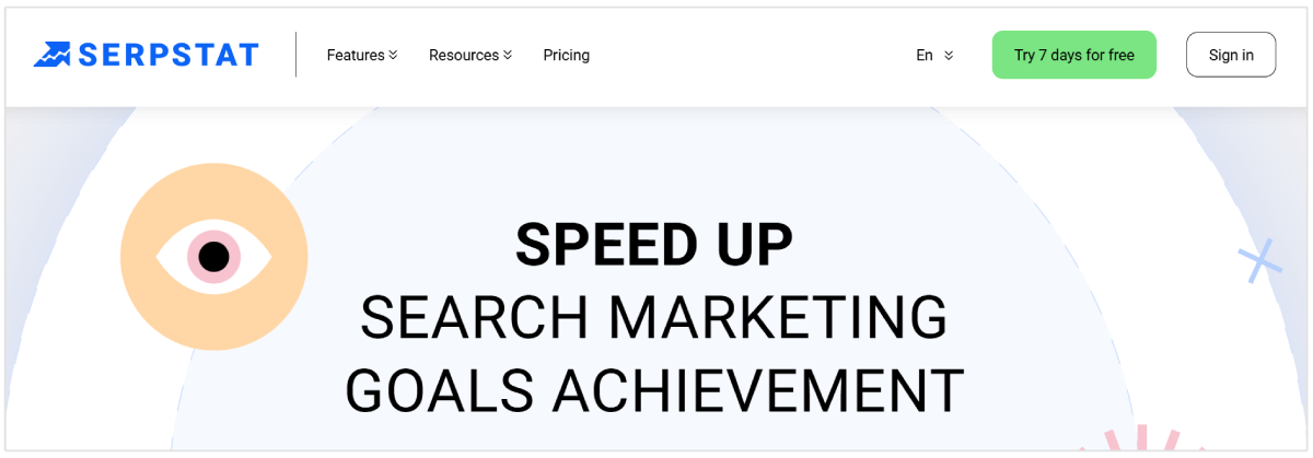 Serpstat SEO ツール